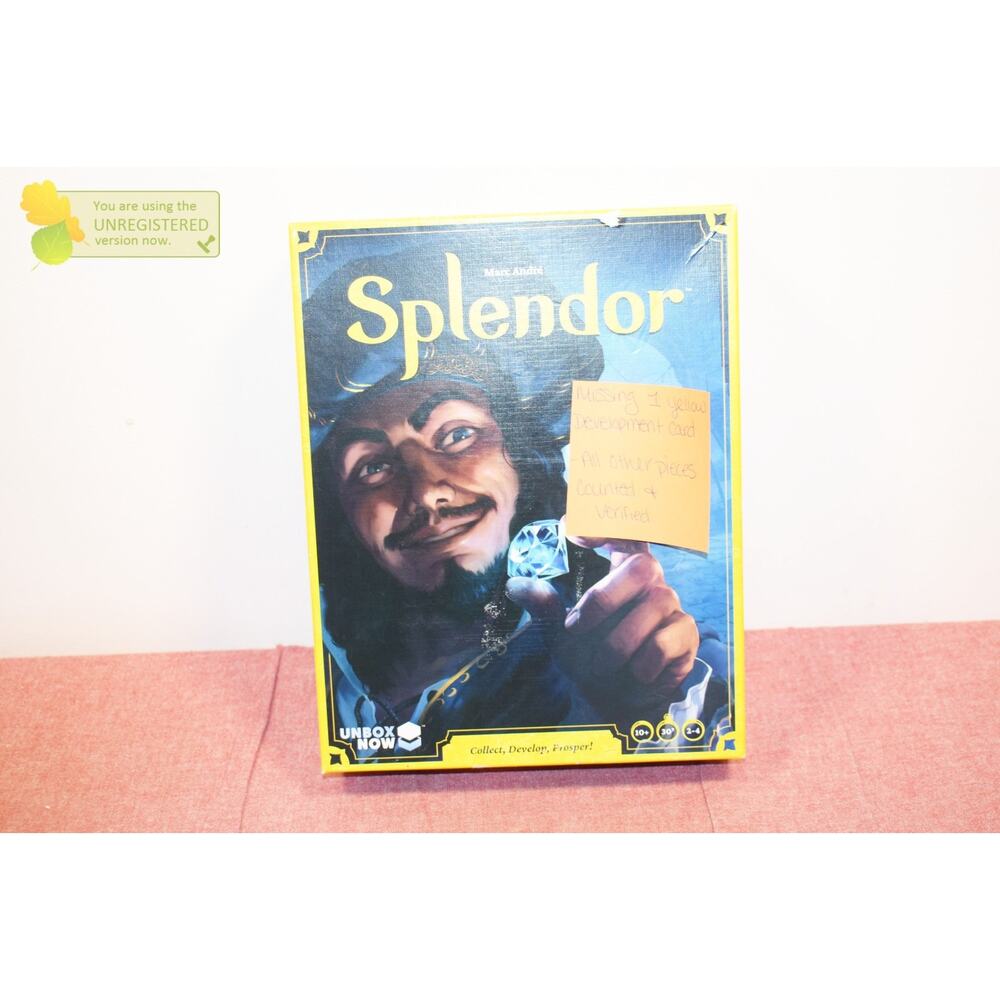 Splendor Board Game (Incomplete) - Picture 2 of 12